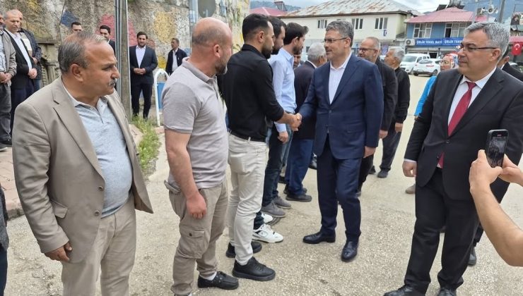 Ak Parti Milletvekili Faruk Aytek ilçemizi ziyaret etti