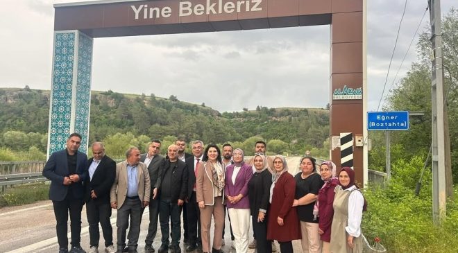 Ak Parti Milletvekili Sunay Karamık ilçemizi ziyaret etti