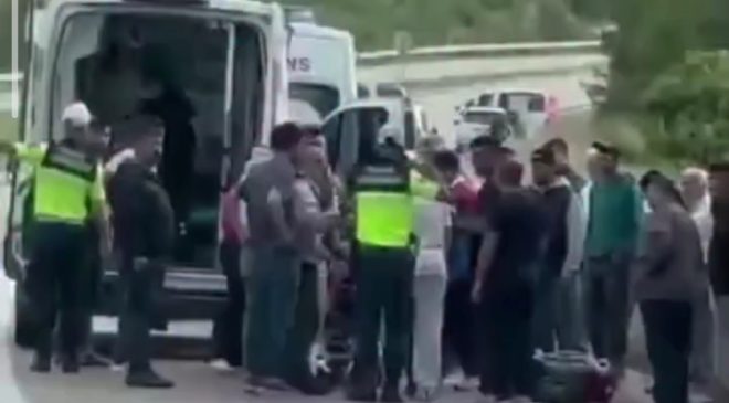 Mustafalar Mevkiinde Kaza : İki ölü