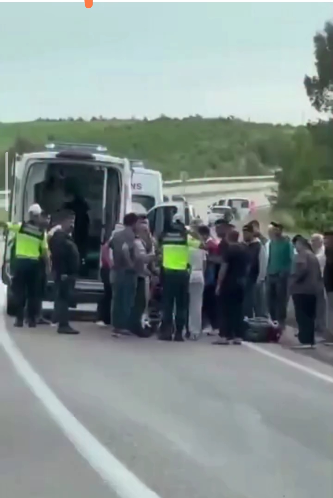 Mustafalar Mevkiinde Kaza : İki ölü