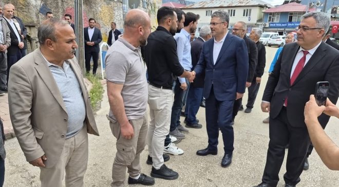 Ak Parti Milletvekili Faruk Aytek ilçemizi ziyaret etti