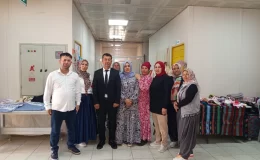 Ali Araz Aladağ Halk Eğitim’in Düzenlediği Yıl Sonu Geleneksel Sergisi’ne Katıldı
