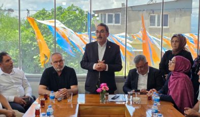 AK PARTİ MİLLETVEKİLİ ABDULLAH DOĞRU İLÇEMİZİ ZİYARET ETTİ