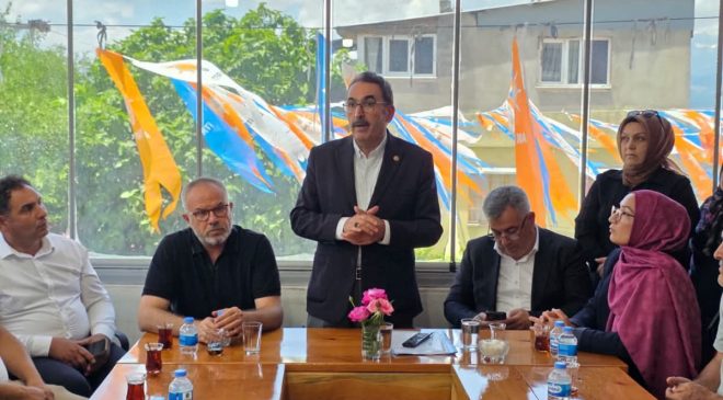 AK PARTİ MİLLETVEKİLİ ABDULLAH DOĞRU İLÇEMİZİ ZİYARET ETTİ
