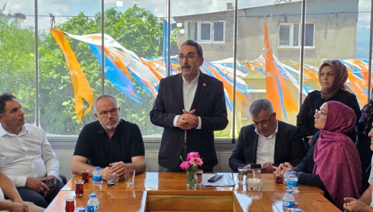 AK PARTİ MİLLETVEKİLİ ABDULLAH DOĞRU İLÇEMİZİ ZİYARET ETTİ