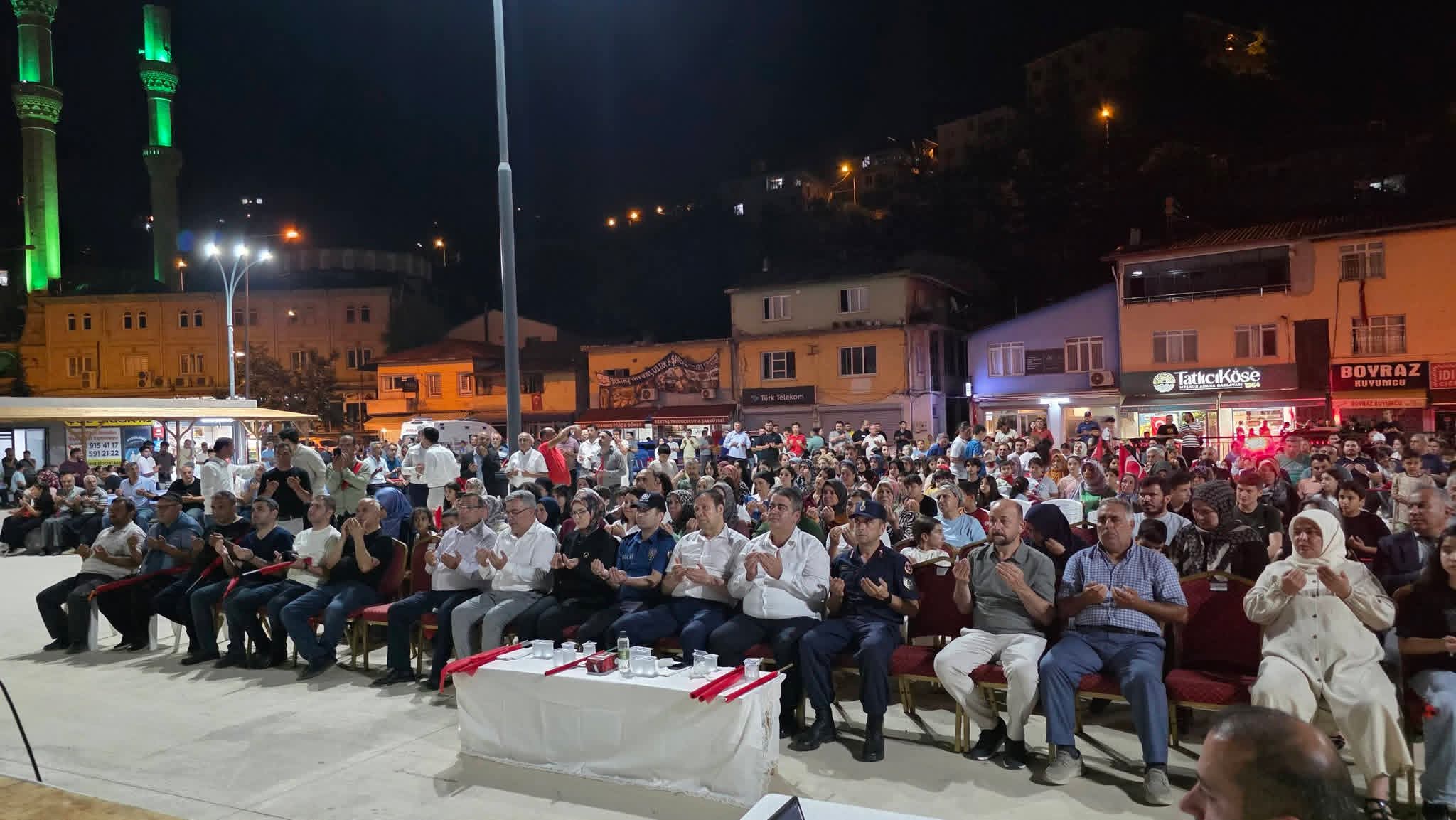 ALADAĞ’DA 15 TEMMUZ ETKİNLİKLERİ YAPILDI