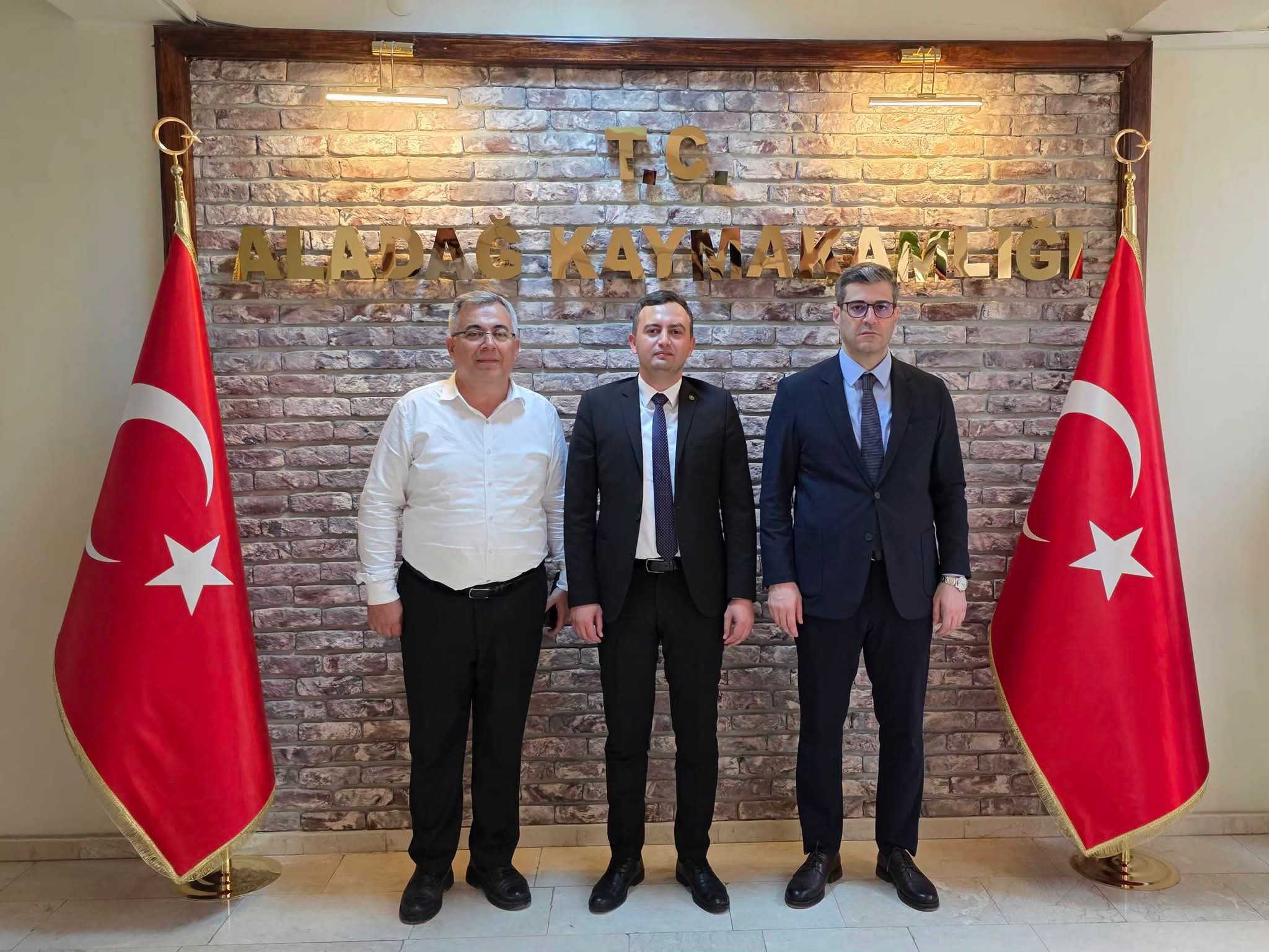 Ak Parti İl Başkanından Kaymakam Yılmaz’a hayırlı olsun ziyareti