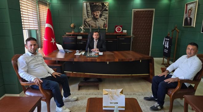 Araz Sürücü Kursundan Kaymakam Yılmaz’a Hayırlı Olsun Ziyareti