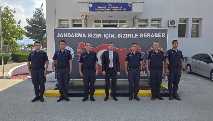 Kaymakam YILMAZ Jandarmayı Ziyareti etti