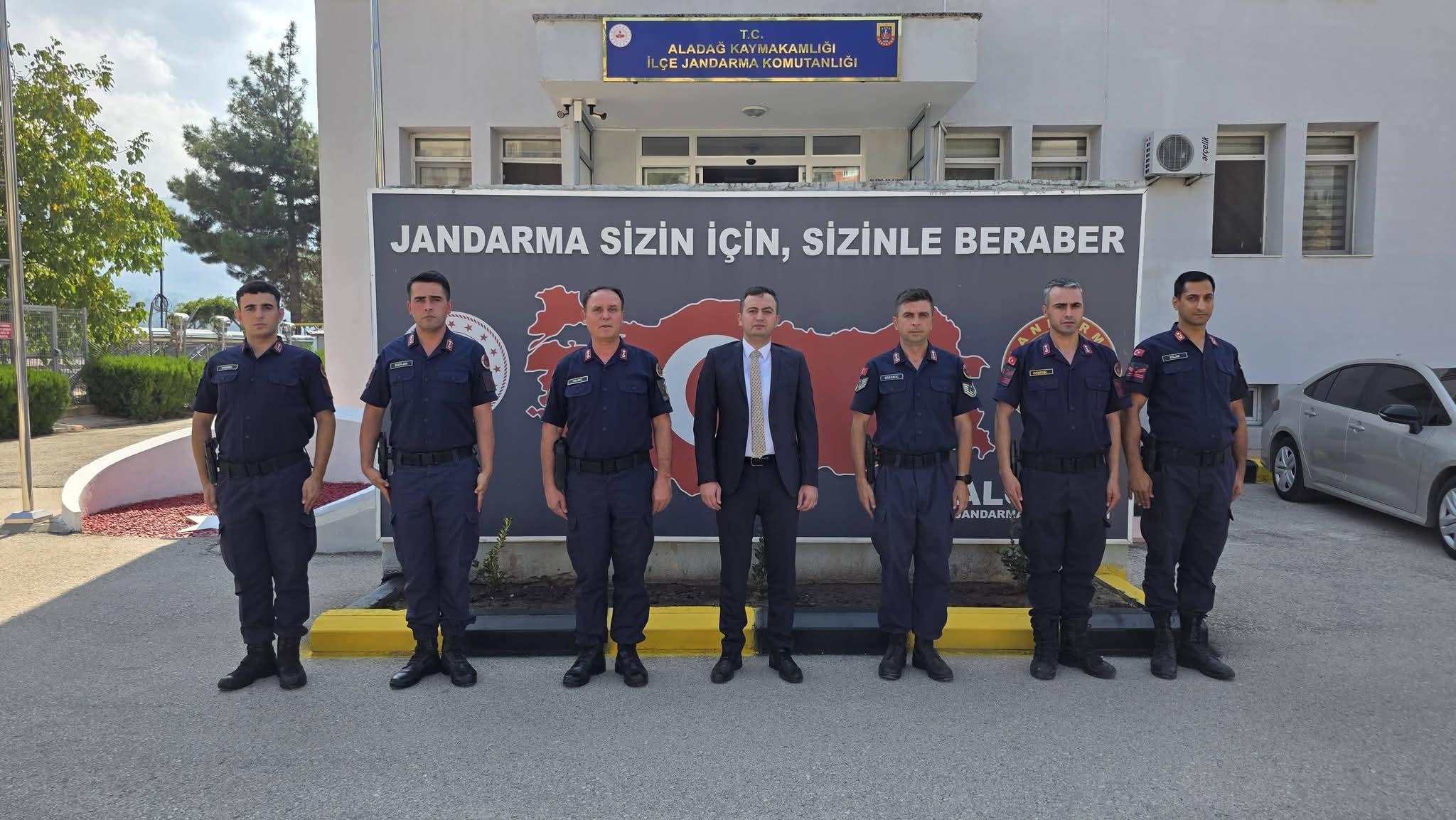 Kaymakam YILMAZ Jandarmayı Ziyareti etti