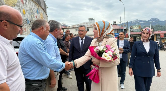 Ak Parti İstanbul Milletvekili Büşra Peker İlçemizi Ziyaret Etti