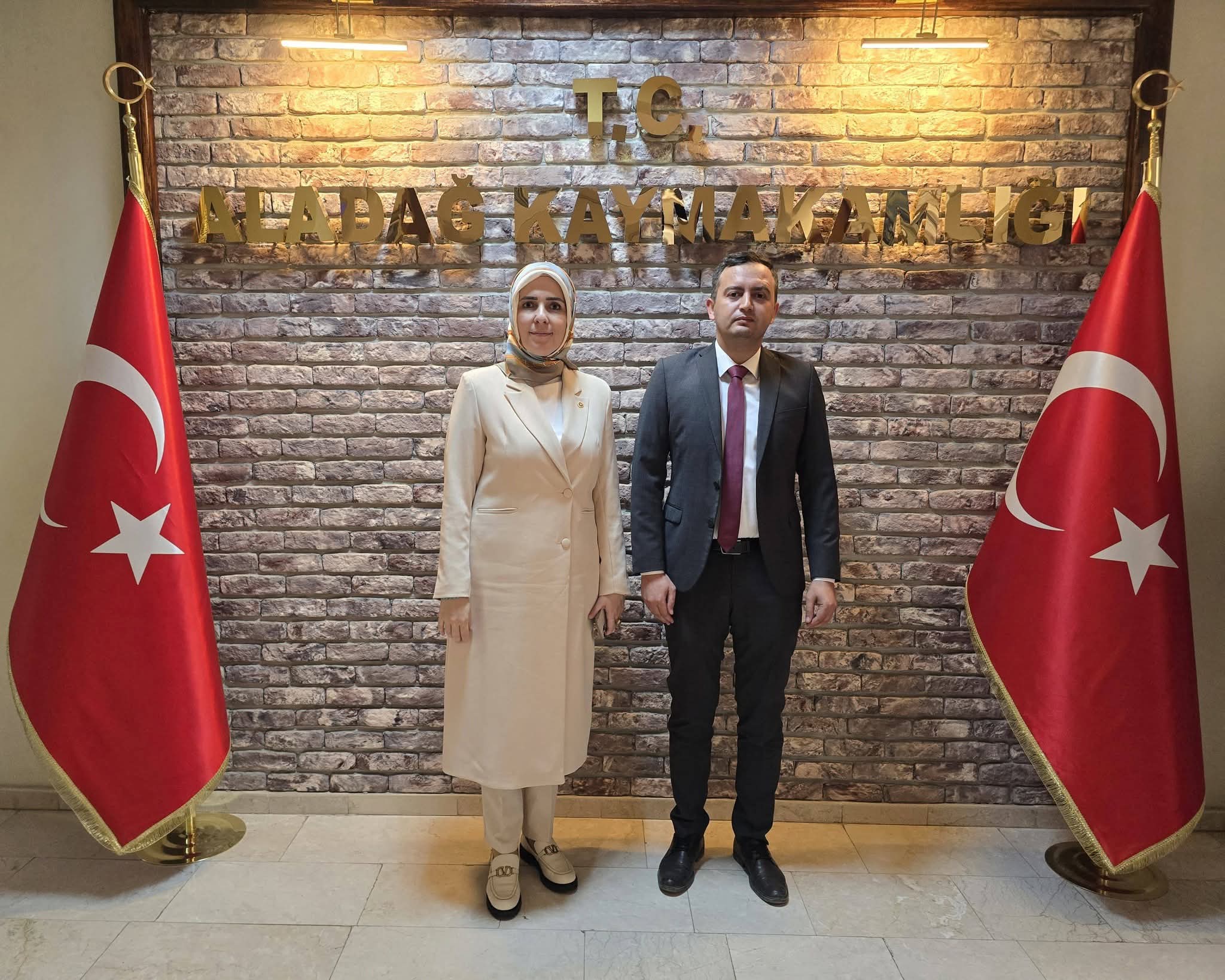 Ak Parti İstanbul Milletvekili Büşra Paker Kaymakam Yılmaz’ı Ziyaret Etti