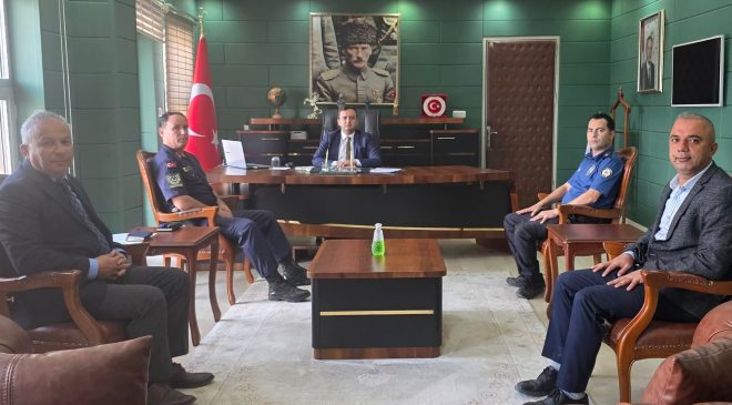 İlçe Okul Güvenliği Kurulu Toplandı