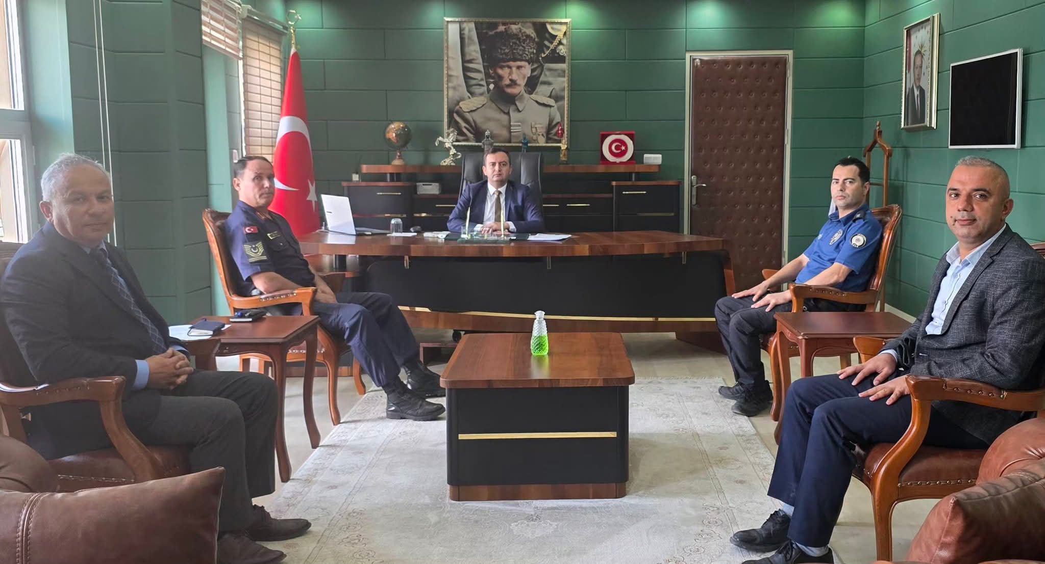 İlçe Okul Güvenliği Kurulu Toplandı